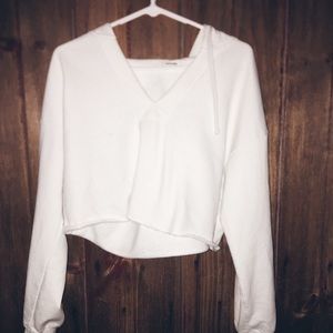 Garage cropped hoodie